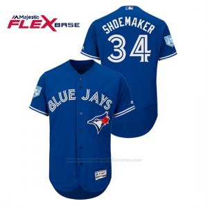 Camiseta Beisbol Hombre Toronto Blue Jays Matt Shoemaker 2019 Entrenamiento de Primavera Flex Base Azul