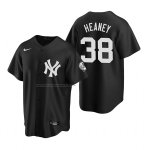 Camiseta Beisbol Hombre New York Yankees Andrew Heaney Replica Negro