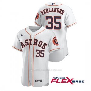 Camiseta Beisbol Hombre Houston Astros Justin Verlander Autentico Nike Blanco