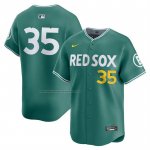 Camiseta Beisbol Hombre Boston Red Sox Garrett Crochet City Connect 2025 Limited Verde