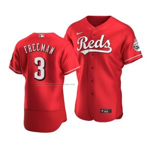 Camiseta Beisbol Hombre Cincinnati Reds Mike Freeman Autentico Alterno Rojo