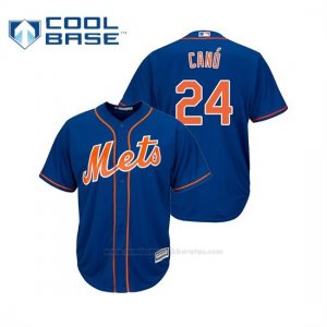 Camiseta Beisbol Hombre New York Mets Robinson Cano Cool Base Majestic Alternato Azul