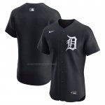 Camiseta Beisbol Hombre Detroit Tigers Alternate 2 Elite Azul