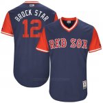 Camiseta Beisbol Hombre Boston Red Sox 2017 Little League World Series Brock Holt Azul