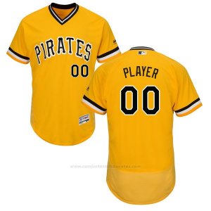 Camiseta Pittsburgh Pirates Personalizada Amarillo