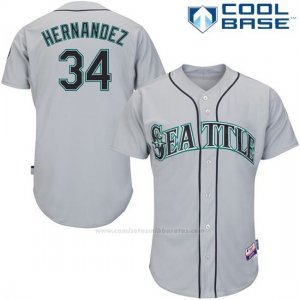 Camiseta Beisbol Hombre Seattle Mariners Lorenzo Cain 6300 Jugador Blanco Cool Base