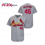 Camiseta Beisbol Hombre St. Louis Cardinals Paul Goldschmidt 150th Aniversario Patch Autentico Flex Base Gris