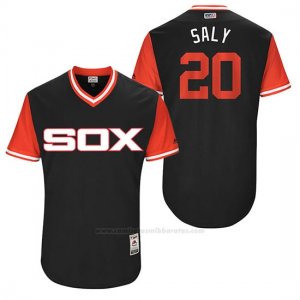 Camiseta Beisbol Hombre Chicago White Sox 2017 Little League World Series 20 Tyler Saladino Negro