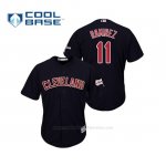 Camiseta Beisbol Hombre Cleveland Indians Jose Ramirez 2019 All Star Game Patch Cool Base Azul