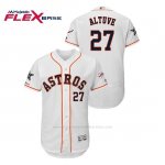 Camiseta Beisbol Hombre Houston Astros Jose Altuve 2019 All Star Flex Base Blanco