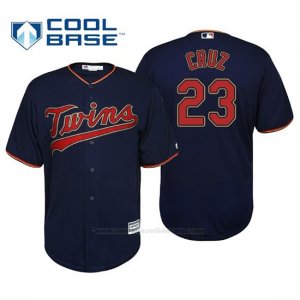 Camiseta Beisbol Hombre Minnesota Twins Nelson Cruz Cool Base Alternato Azul