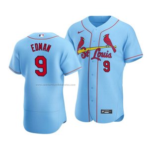 Camiseta Beisbol Hombre St. Louis Cardinals Tommy Edman Autentico Alterno Azul