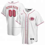 Camiseta Beisbol Hombre Cincinnati Reds Primera Pick-A-Player Retired Roster Replica Blanco