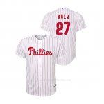 Camiseta Beisbol Nino Philadelphia Phillies Aaron Nola Cool Base Blanco