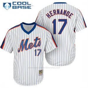 Camiseta Beisbol Hombre New York Mets Keith Hernandez Blanco Cooperstown Cool Base