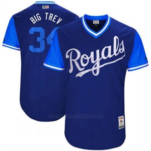 Camiseta Beisbol Hombre Kansas City Royals 2017 Little League World Series Trevor Cahill Royal