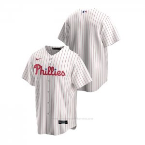 Camiseta Beisbol Hombre Philadelphia Phillies Replica Primera Blanco