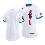 Camiseta Beisbol Hombre St. Louis Cardinals 2021 All Star Autentico Blanco