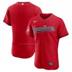 Camiseta Beisbol Hombre Cleveland Guardians Alterno Autentico Rojo