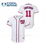 Camiseta Beisbol Nino Washington Nationals Ryan Zimmerman 2019 World Series Bound Cool Base Blanco