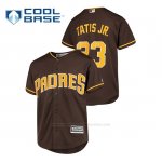 Camiseta Beisbol Nino San Diego Padres Fernando Tatis Jr. Cool Base Alternato Marron