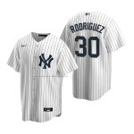 Camiseta Beisbol Hombre New York Yankees Joely Rodriguez Replica Primera Blanco