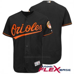 Camiseta Beisbol Hombre Baltimore Orioles Negro Autentico Coleccion Flex Base