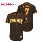 Camiseta Beisbol Hombre Padres Manuel Margot 50th Aniversario Alternato Flex Base Marron