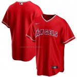 Camiseta Beisbol Hombre Los Angeles Angels Alterno Replica Rojo