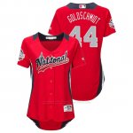 Camiseta Beisbol Mujer All Star Game Paul Goldschmidt 2018 1ª Run Derby National League Rojo
