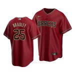 Camiseta Beisbol Hombre Arizona Diamondbacks Archie Bradley Replica Alterno 2020 Rojo