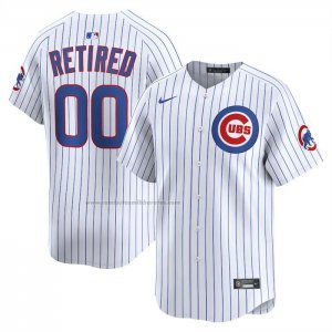 Camiseta Beisbol Hombre Chicago Cubs Retired Roster Primera Limited Blanco