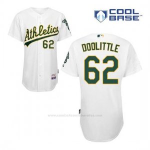 Camiseta Beisbol Hombre Oakland Athletics Sean Doolittle 62 Blanco 1ª Cool Base