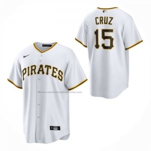 Camiseta Beisbol Nino Pittsburgh Pirates Oneil Cruz Primera Replica Blanco