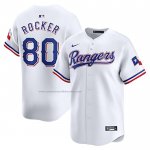 Camiseta Beisbol Hombre Texas Rangers Kumar Rocker Alterno Primera Blanco