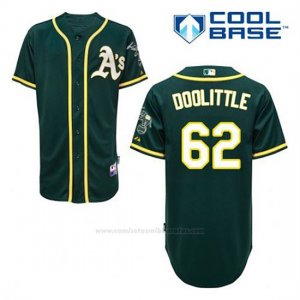 Camiseta Beisbol Hombre Oakland Athletics Sean Doolittle 62 Verde Alterno Cool Base