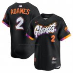 Camiseta Beisbol Hombre San Francisco Giants Willy Adames 2025 City Connect Limited Negro