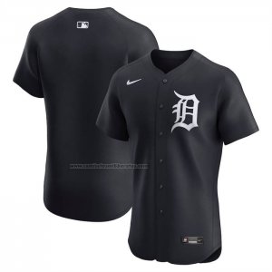 Camiseta Beisbol Hombre Detroit Tigers Alternate 2 Elite Azul