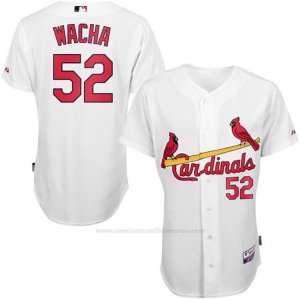 Camiseta Beisbol Hombre St. Louis Cardinals Michael Wacha Blanco Alterno Jugador Autentico