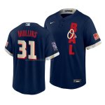 Camiseta Beisbol Hombre Baltimore Orioles Cedric Mullins 2021 All Star Replica Azul