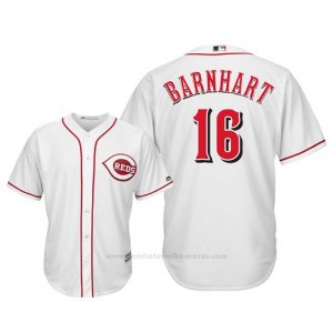 Camiseta Beisbol Hombre Cincinnati Reds Tucker Barnhart Cool Base 1ª Blanco