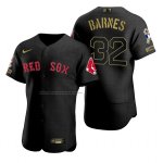 Camiseta Beisbol Hombre Boston Red Sox Matt Barnes Negro 2021 Salute To Service