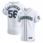 Camiseta Beisbol Hombre Seattle Mariners Randy Arozarena Primera Elite Blanco