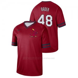 Camiseta Beisbol Hombre St. Louis Cardinals Harrison Bader Cooperstown Collection Legend Rojo