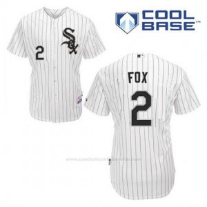 Camiseta Beisbol Hombre Chicago White Sox Nellie Fox 2 Blanco 1ª Cool Base