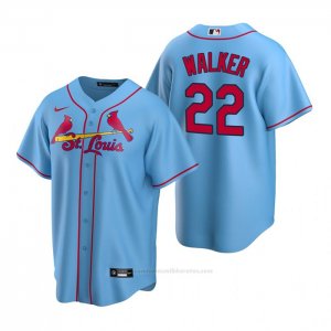 Camiseta Beisbol Hombre St. Louis Cardinals Jordan Walker Replica 2020 Azul