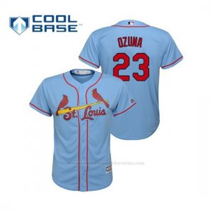 Camiseta Beisbol Nino St. Louis Cardinals Marcell Ozuna Cool Base Majestic Alternato Horizon 2019 Azul