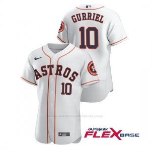 Camiseta Beisbol Hombre Houston Astros Yuli Gurriel Autentico Nike Blanco
