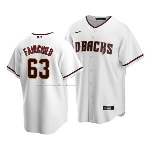 Camiseta Beisbol Hombre Arizona Diamondbacks Stuart Fairchild Replica Blanco
