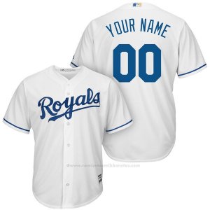 Camiseta Nino Kansas City Royals Personalizada Blanco